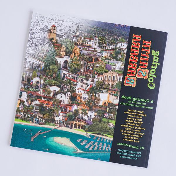 Coloring Santa Barbara Coloring Book